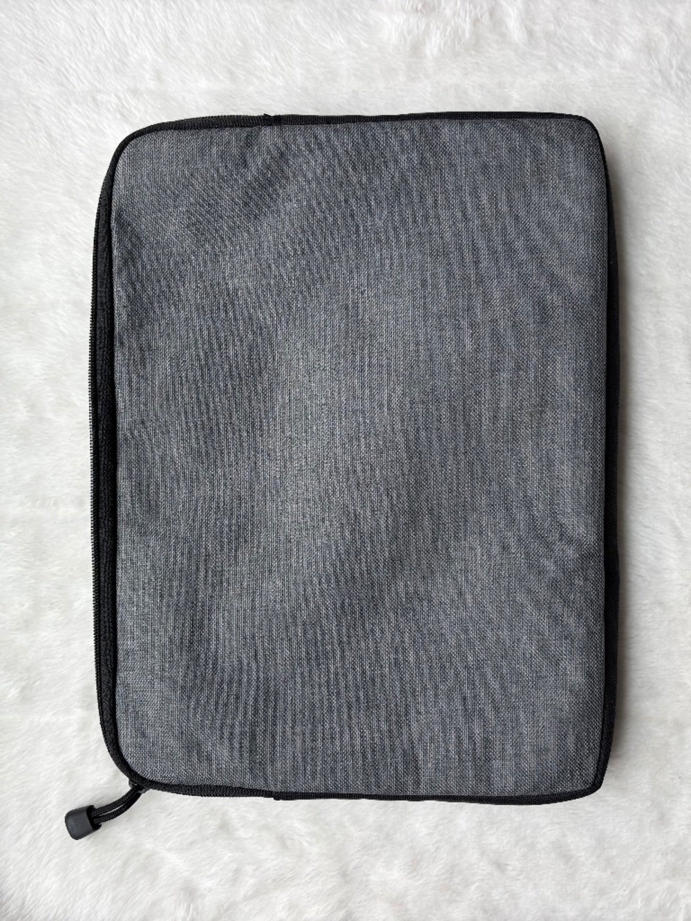 Targus Grey Canvas Zip Laptop Tablet Sleeve Case